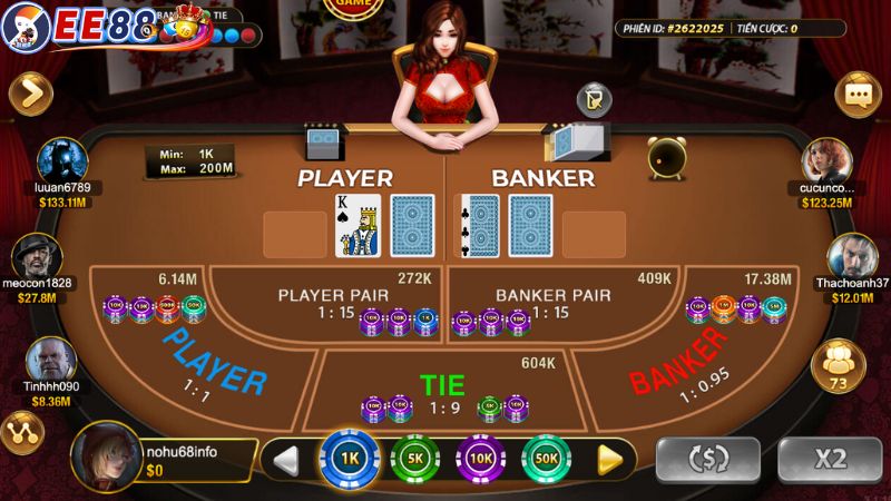 Cách chơi baccarat luôn thắng